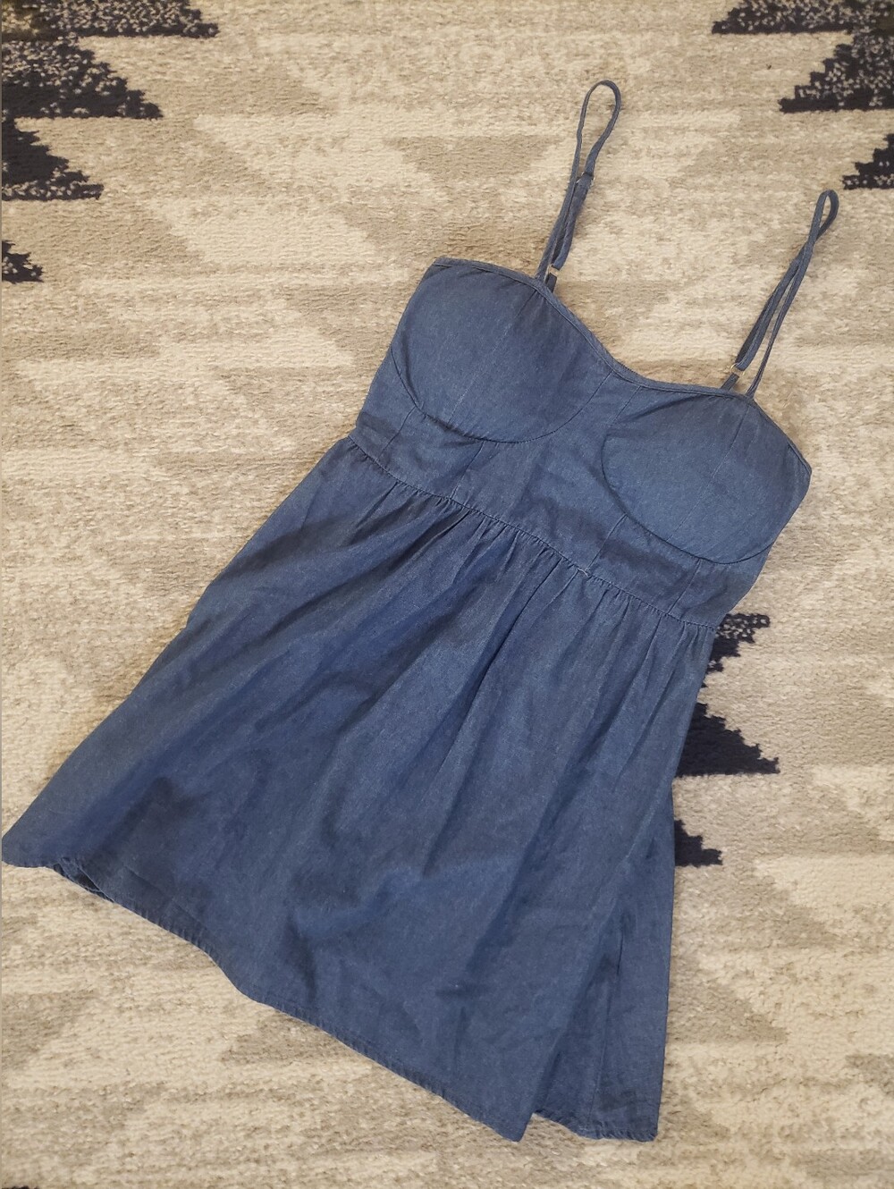 Denim Mini Dress Size Small
